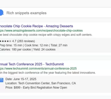 Rich Snippets