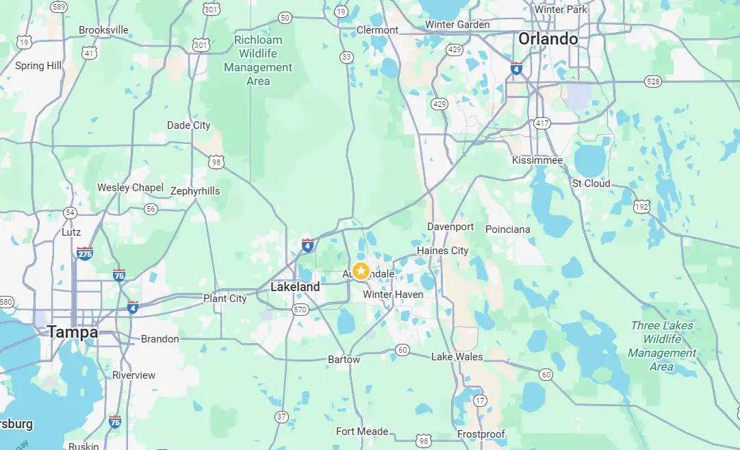 Central Florida Web Design Location